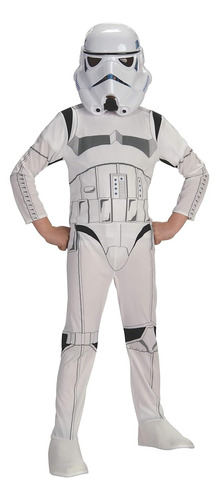 Disfraz Stormtrooper Star Wars P/ Niño - Máscara Y Traje