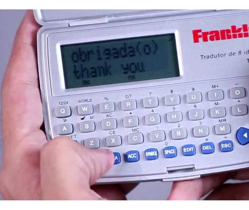 Tradutor Eletrônico Franklin Tg115 Com 8 Idiomas