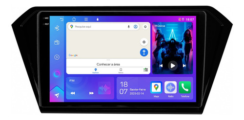Multimidia Vw Voyage G7 G8 9p Android Carplay 4/64gb + Ré