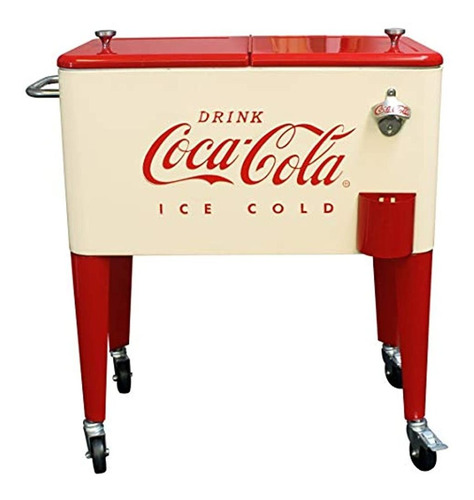 Leigh Country Cp 98111 Crema Y Rojo 60 Qt. Enfriador De Coca