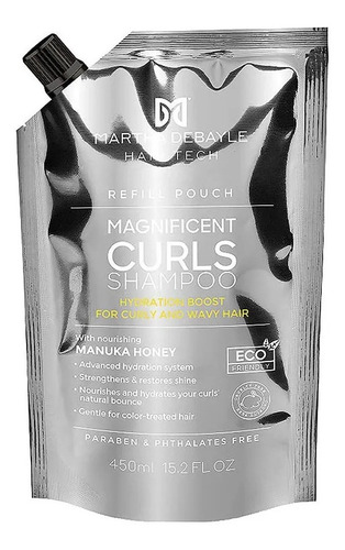 Shampoo Martha Debayle Magnificent Curls 450ml Refill Pouch