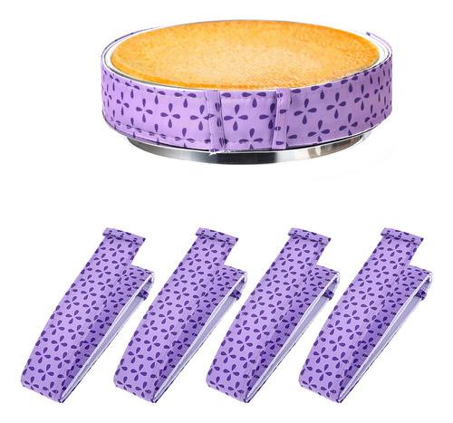 Tiras Para Tartas Para Hornear Uniformes, Tiras De Algodón