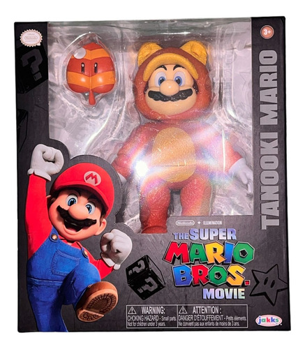 Super Mario Bros The Movie. Mario Tanooki De Jakks Pacific