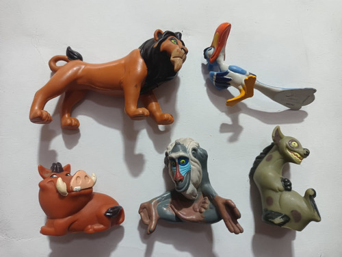 Figuras Del Rey León Colección Completa Bimbo,no Sonrics (Usado)