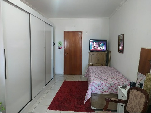 Imagem 12 de 19 de Apartamento Kitão 1 Dormitório Sacada, Frente Rua, Elevador, Caiçara 150 Mil