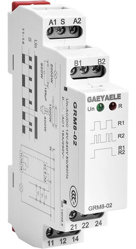 Grm8 Relé De Enclavamiento Electrónico Relé De Memor...