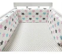 Comprar Para Paragolpes Acolchado De Una Pieza Alrededor De La Cuna