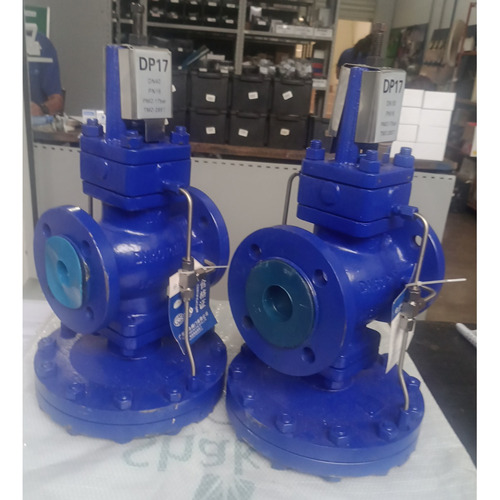 Redutora Pressão Vapor Auto Operada 25p Dn 4'' Flangeada