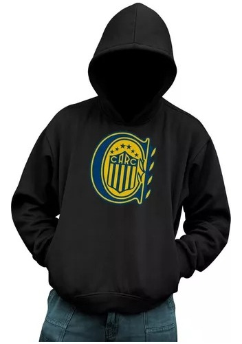 Buzo Canguro Hoodie - Rosario Central - Unisex