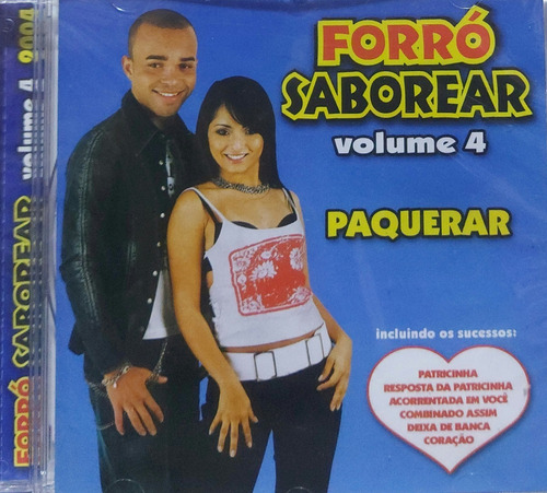 Forró Saborear Vol 4 Cd Original Lacrado