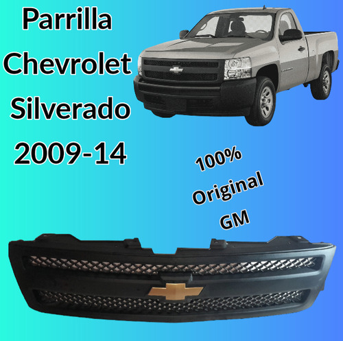 Parrilla Chevrolet Silverado Original 
