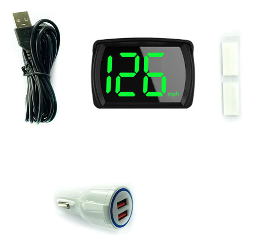 Medidor De Cabeça De Carro Com Display Led E Adaptador De Ca
