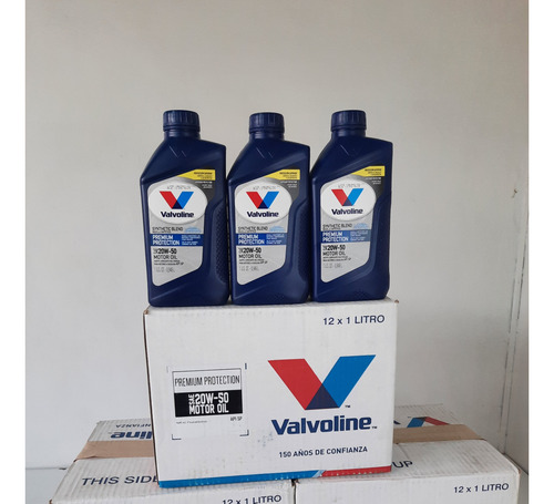 Aceite Valvoline 20w-50 Semi Sintetico