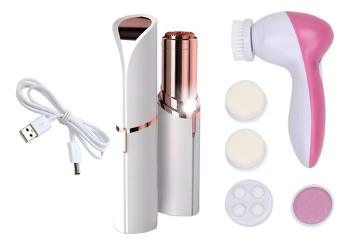 B Masajeadr 5 Punt + Depiladra Facial Re Vedr
