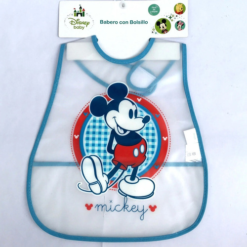 Babero Para Comer Mickey Mouse Disney/ Baby Kids Outlet 