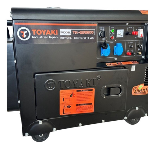 Generador Diesel Insonoro 6.500w. Con Tablero Transferencia