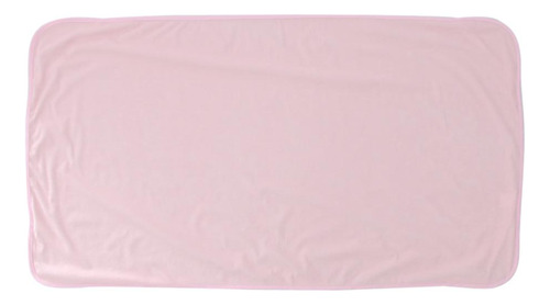 Lámina Protectora De Colchón Rosado Los 60cm