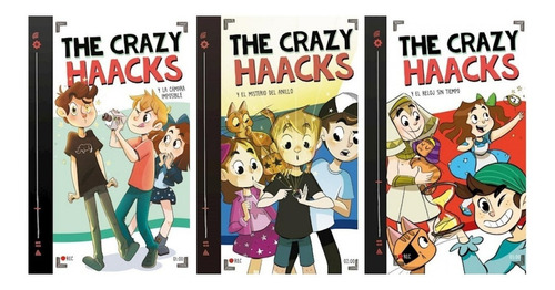 Libro Pack The Crazy Haacks 3 Libros - Montena - Nuevo