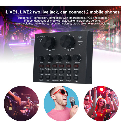 ^ Sound Machine Sound And Sound Live Card Teléfono Móvil