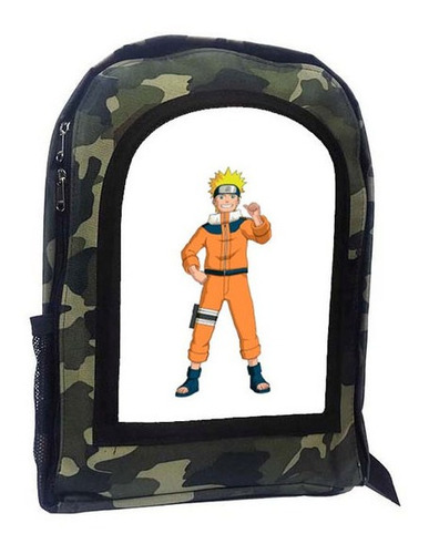 Mochila Camuflada Naruto A35