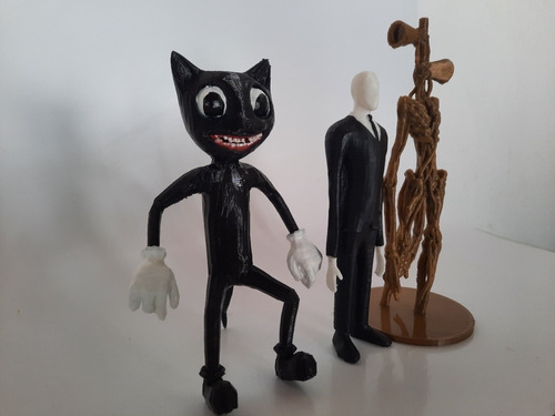 Siren Head, Cartoon Cat Y Slenderman
