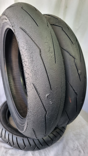 Par De Pneu Super Corsa Sc V3 140/110 Original Usado (Usado)