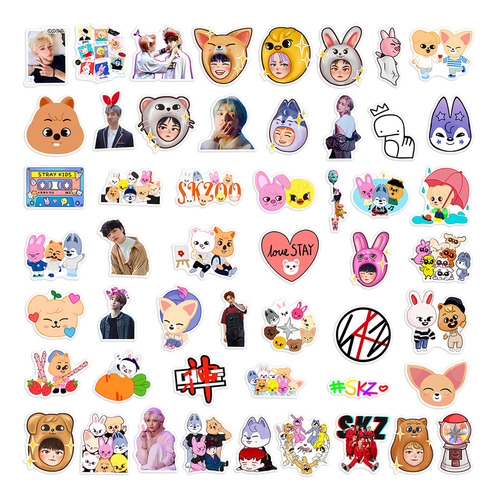 - Pegatinas De Dibujos Animados Kpop Stray Kids Skzoo,