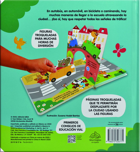 Toc Toc: Ciudad, de Hoslet, Susana. Toc Toc: Granja Editorial Silver Dolphin (en español), tapa dura en español, 2020