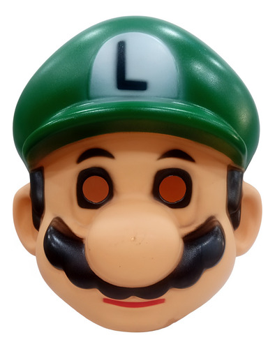 Mascara Con Luces De Luigi Para El Carnaval