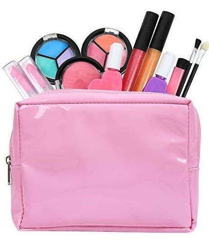 Click N' Play Kids Washable Makeup Set With A Pink Cosme