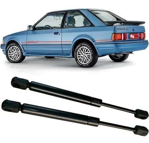 Kit X2 Amortiguadores Porton Baul Trasero Ford Escort 84/92