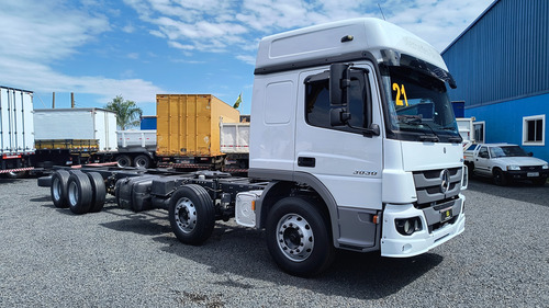 Atego 3030 Bitruck 8x2 2021 Chassi 10 Mts Ref - 4e26