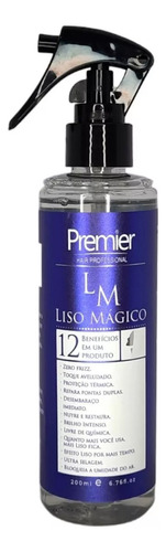 Liso Mágico Premier 12 Multi Benefícios Em Um Produto 200ml