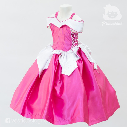 Imagen 4 de 6 de Vestido Bella Durmiente Princesa Aurora Disfraz