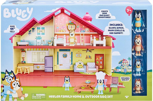 Casa Y Bbq Playset Mega Bundle Para Niños En Edad Preescolar