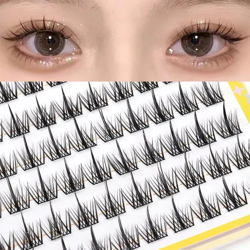 Lash Clusters C Curl Manga Eyelash Clusters Anime 10 Filas