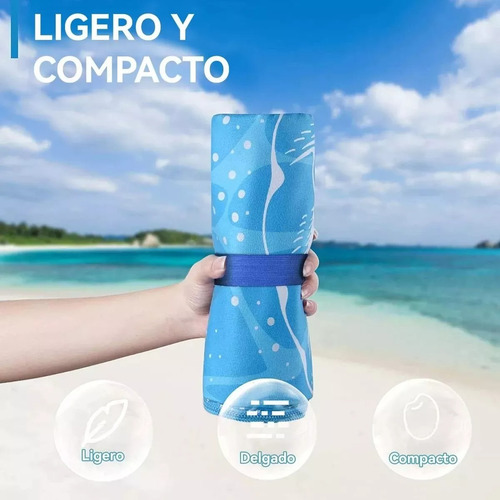 Toalla Microfibra Natacion 180 X 80 Toalla Para Gym Playa