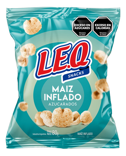 Snacks Leq Maiz Inflado 80grs X 6 Unidades