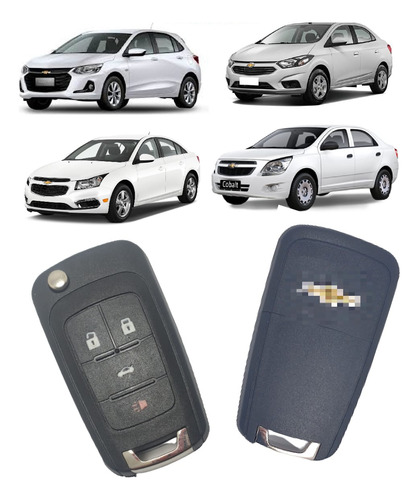 Chave Ignição Contato Onix Cruze Tracker 2014 2015 4botão