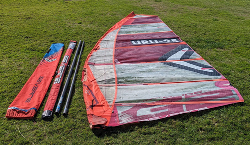 Vela Windsurf Severne 10.0 Para Foil Con Su Mastil