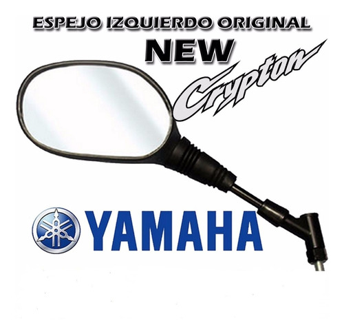 Espejo Izquierdo Yamaha New Crypton 40bf62800000 - Fas Motos