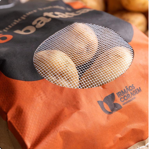 Kit Batata Asterix 5kg E Alho Roxo 500gr Saco