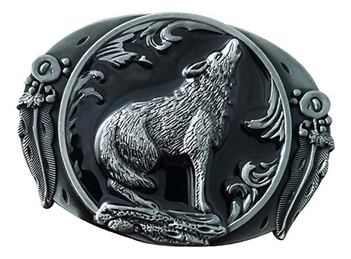 ~ Hebilla De Cinturón De Metal Mecánico De Vaquero