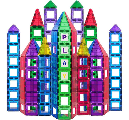 Magees Magnética Building Blocks 100 Set - Imán Juguetes De