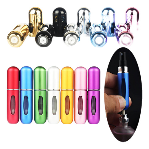 Mini Frasco Porta Perfume Atomizador Recarregável 5ml