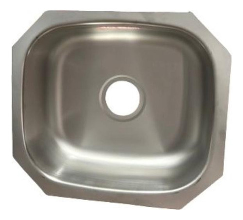 Tarja Sencilla Submontar Cm Cos-4060 Ac Inox Cal 24 46x41cm