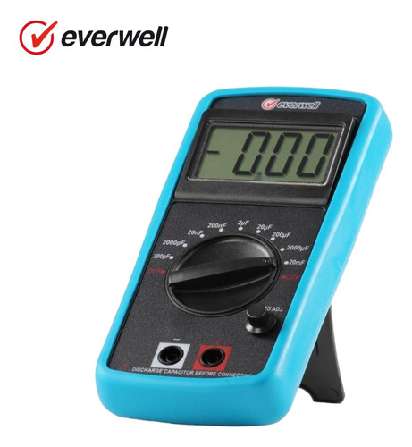 Capacimetro Digital Everwell Cm9601a