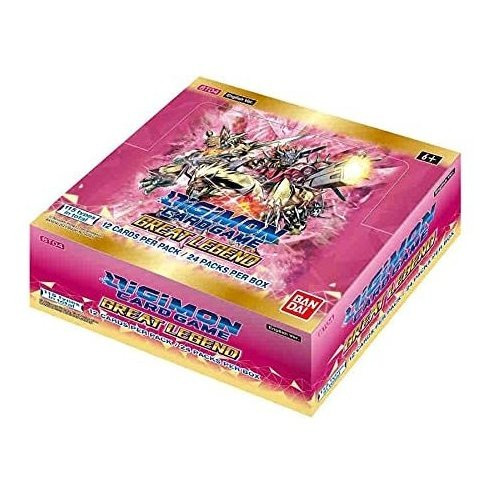 Card Game Digimon Version 4.0 Great Legend English - Paquete