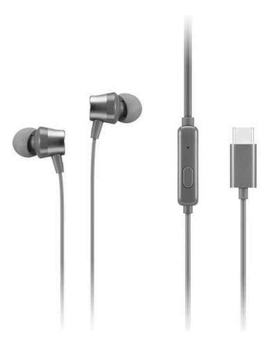 Auriculares In-ear Lenovo C/micrófono Usb-c Alámbrico