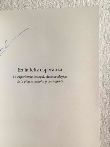En La Feliz Esperanza. Hugo Norberto Santiago. Agape (Usado)